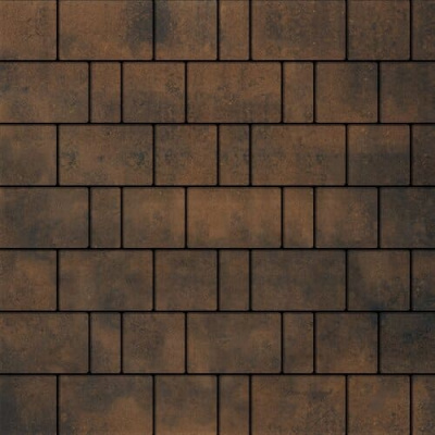 Тротуарная плитка Steinrus Бельпассо Color Mix Бомонт 40 мм