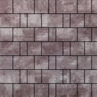 Тротуарная плитка Steinrus Бельпассо Color Mix Мокко 40 мм
