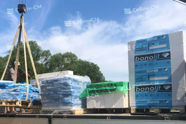 Пеноблоки стеновые Bonolit Малоярославец 625х200х250, D500